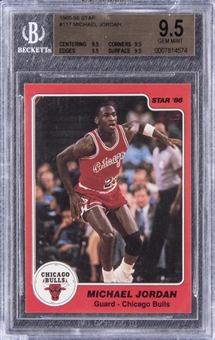 1985-86 Star #117 Michael Jordan Rookie Card – BGS GEM MINT 9.5